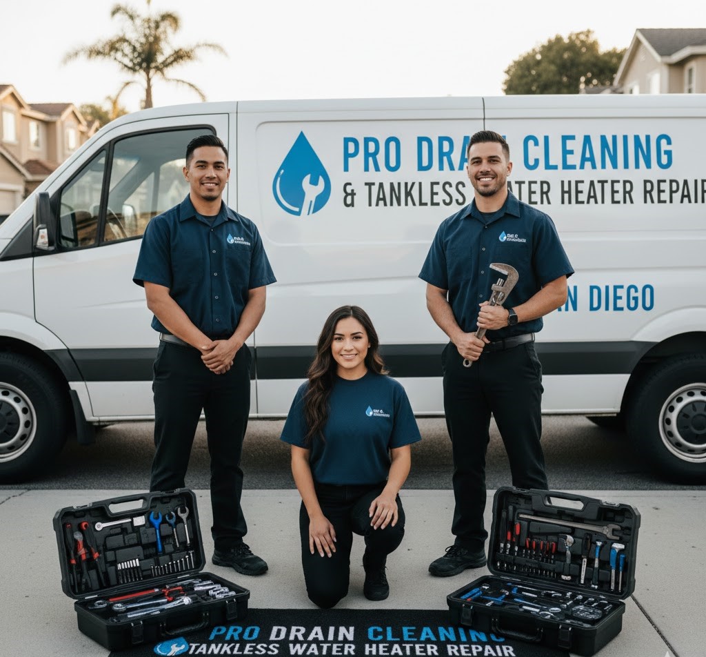 Pro Drain Cleaning & Tankless Water Heater Repair Team